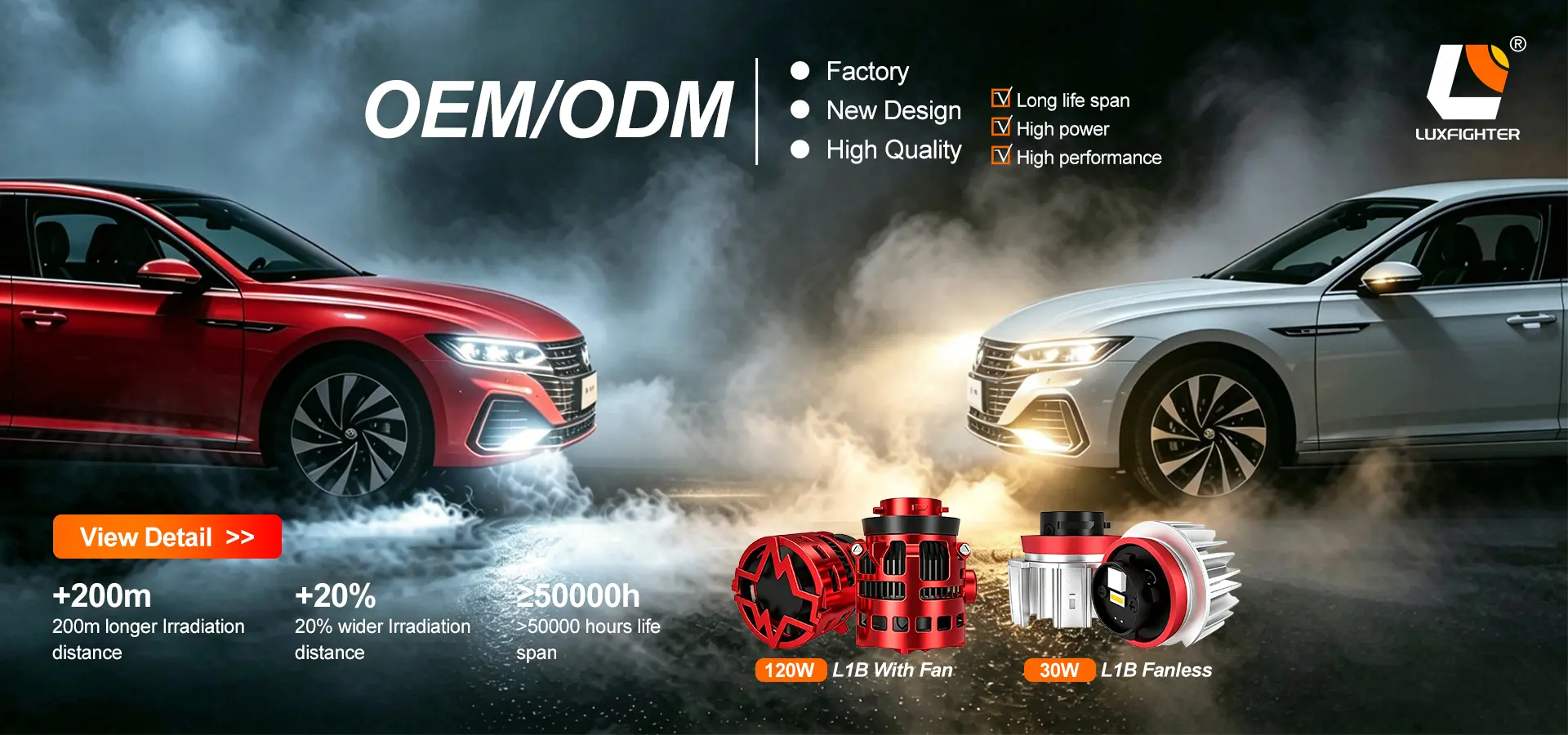 سری Q36-60W 6000LM