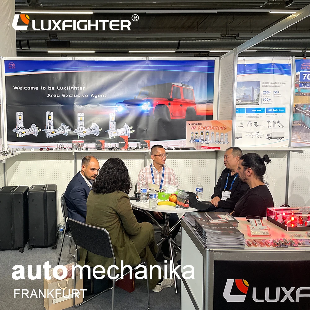 Pilot Auto Lighting Technology: Luxfighter در نمایشگاه قطعات خودرو اتومکانیکا فرانکفورت 2026 معرفی شد.